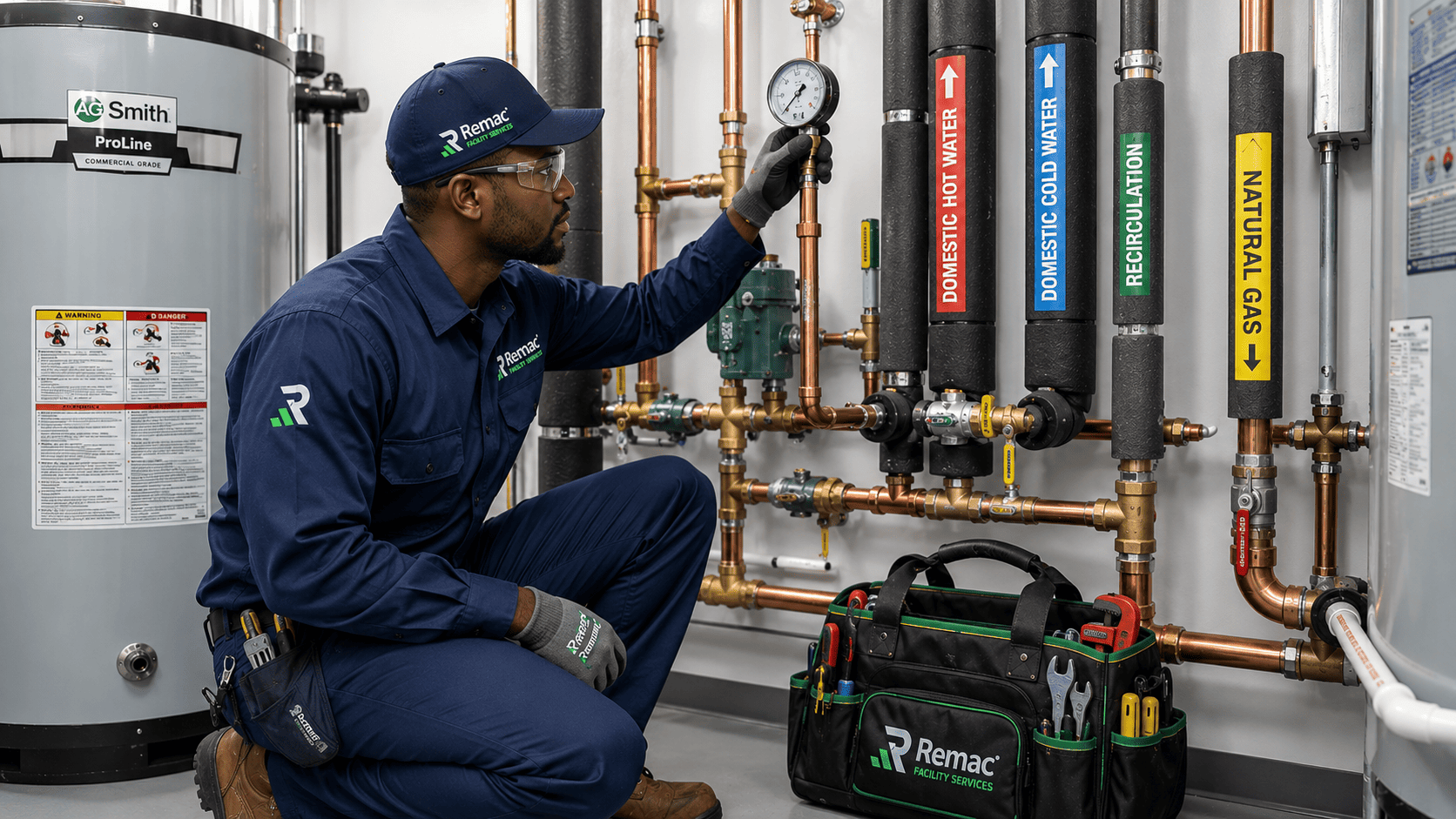 Plumbing services provided by Remarc Limited in Kenya, Tanzania, Uganda, and Rwanda